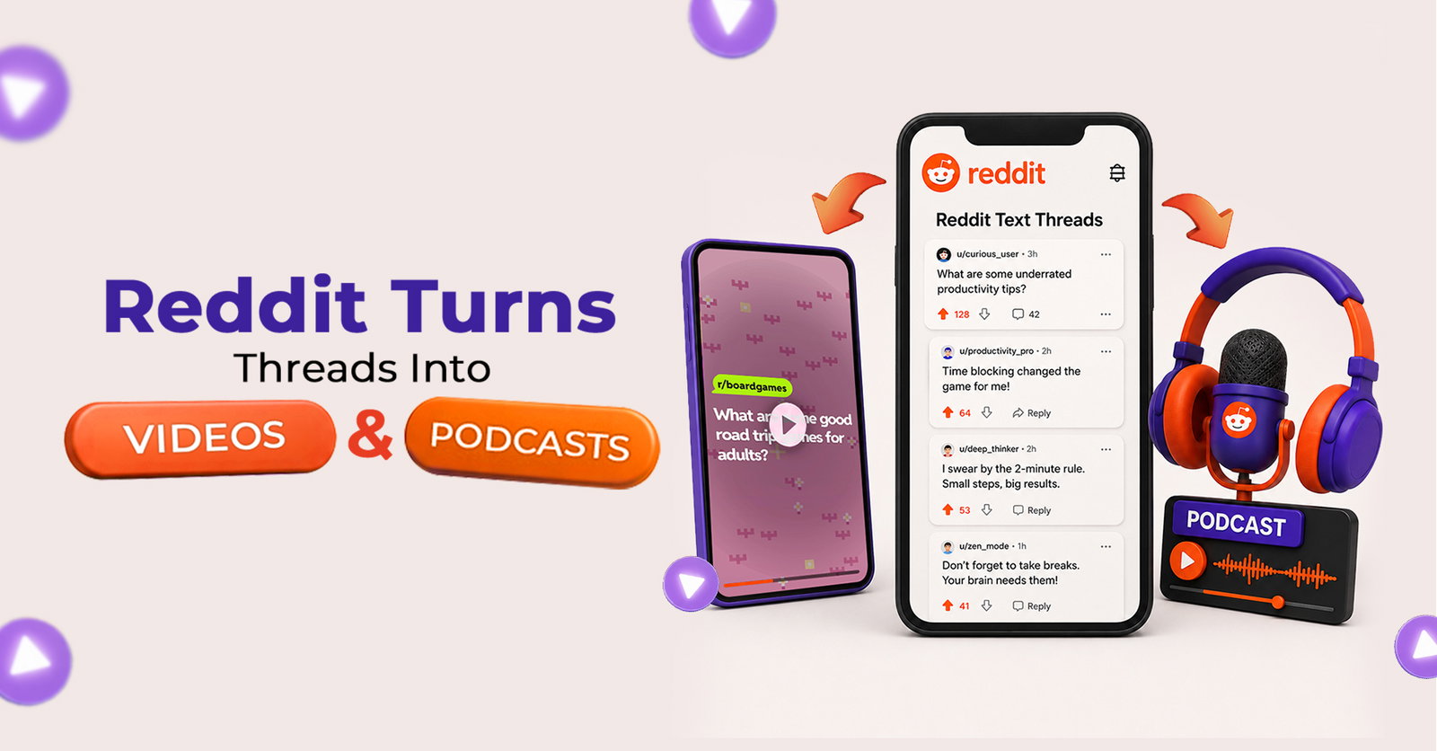 TechDogs-"Reddit’s AI Turns Text Threads Into Podcasts And Videos" TechDogs-"Reddit’s AI Turns Text Threads Into Podcasts And Videos"