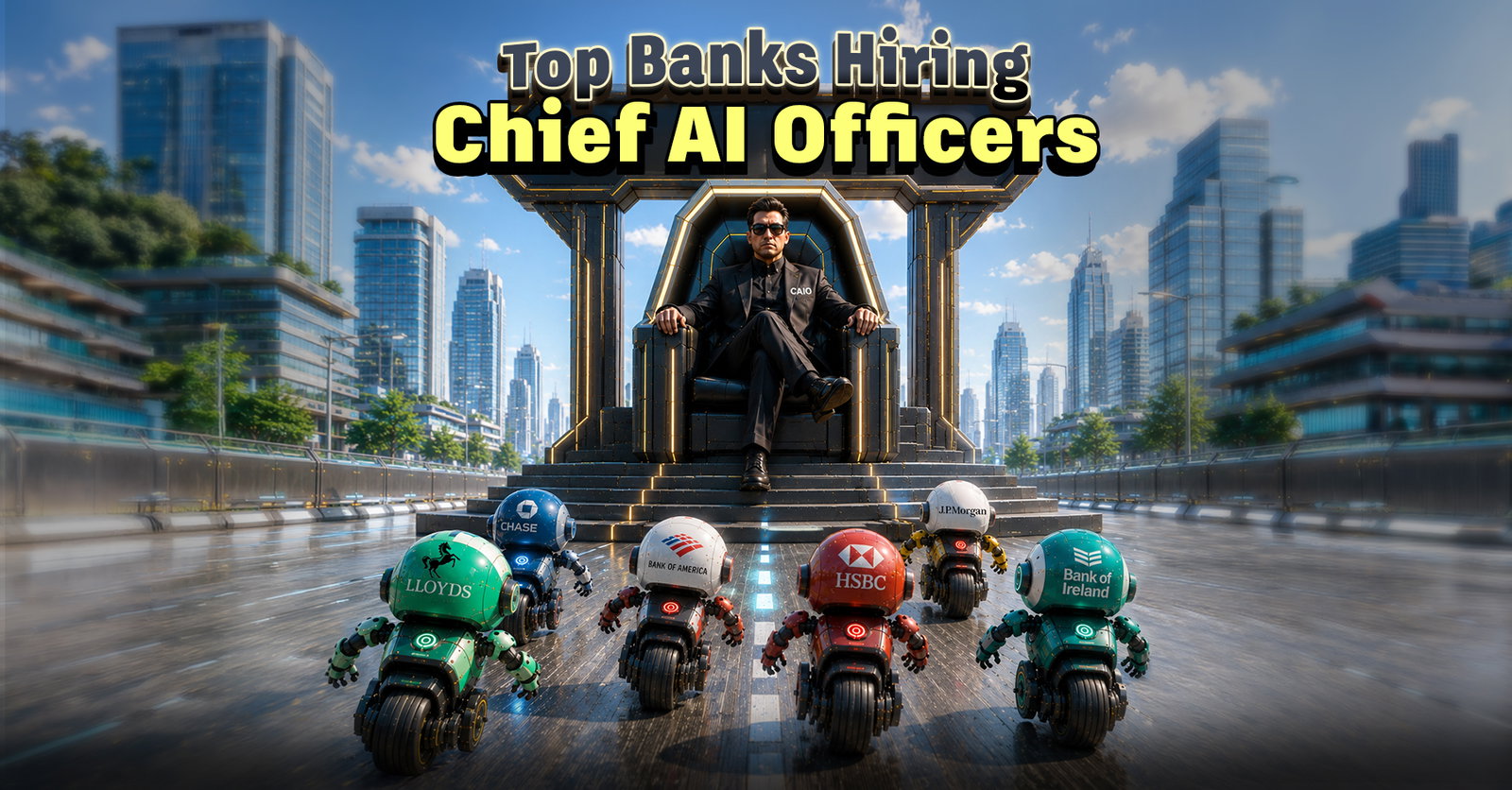 TechDogs-"Why The World's Top Banks Are Racing To Hire Chief AI Officers?" TechDogs-"Why The World's Top Banks Are Racing To Hire Chief AI Officers?"