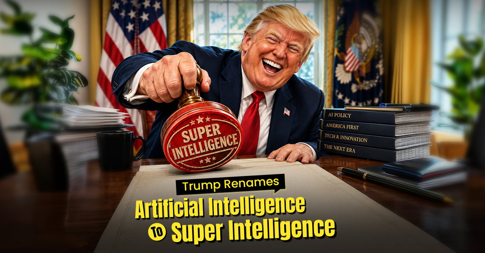 TechDogs-"Trump Signs Executive Order Renaming AI To Super Intelligence"
