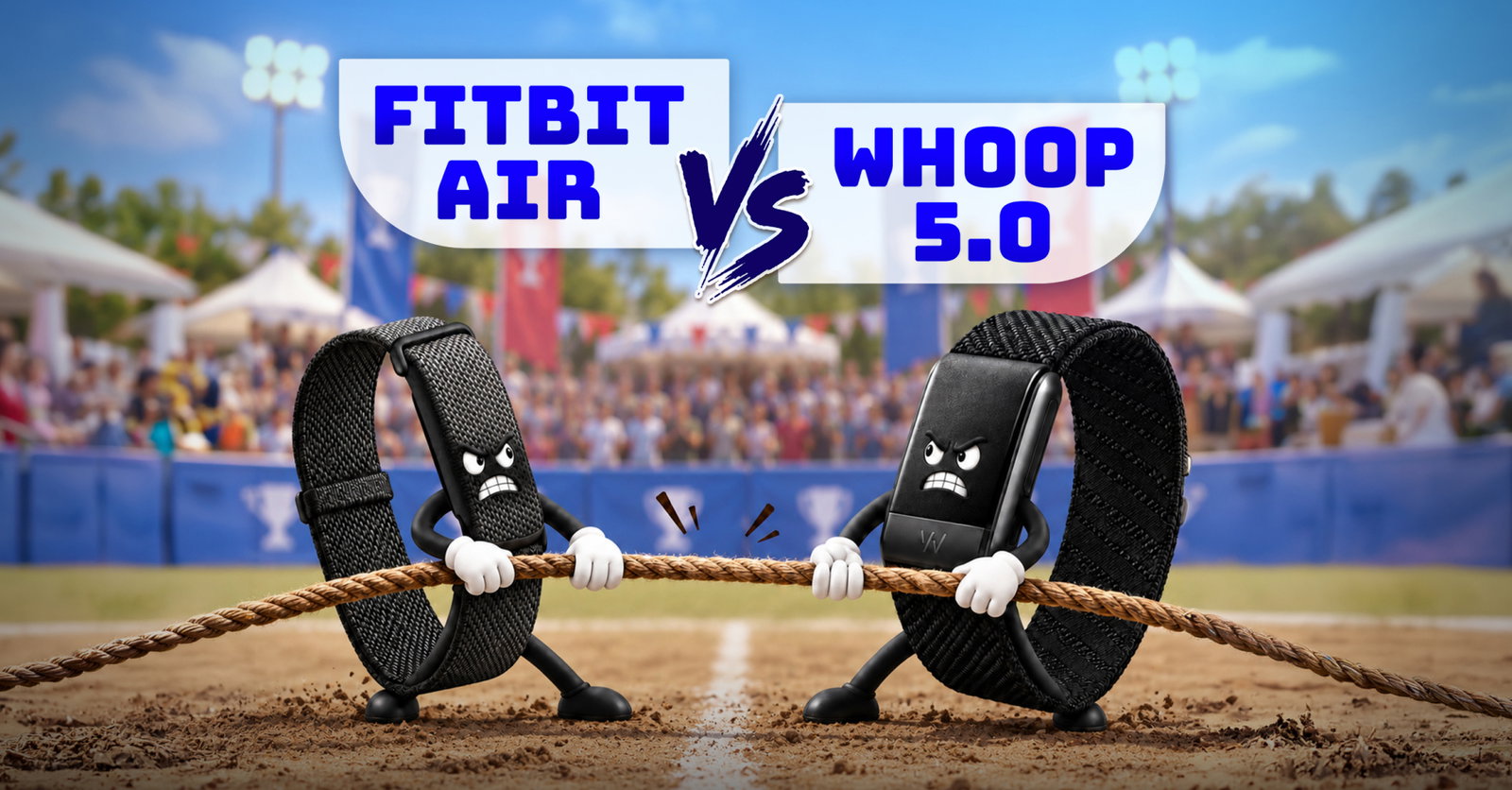 TechDogs-"Fitbit Air Vs. WHOOP 5.0: Which Screenless Fitness Tracker Wins?" TechDogs-"Fitbit Air Vs. WHOOP 5.0: Which Screenless Fitness Tracker Wins?"