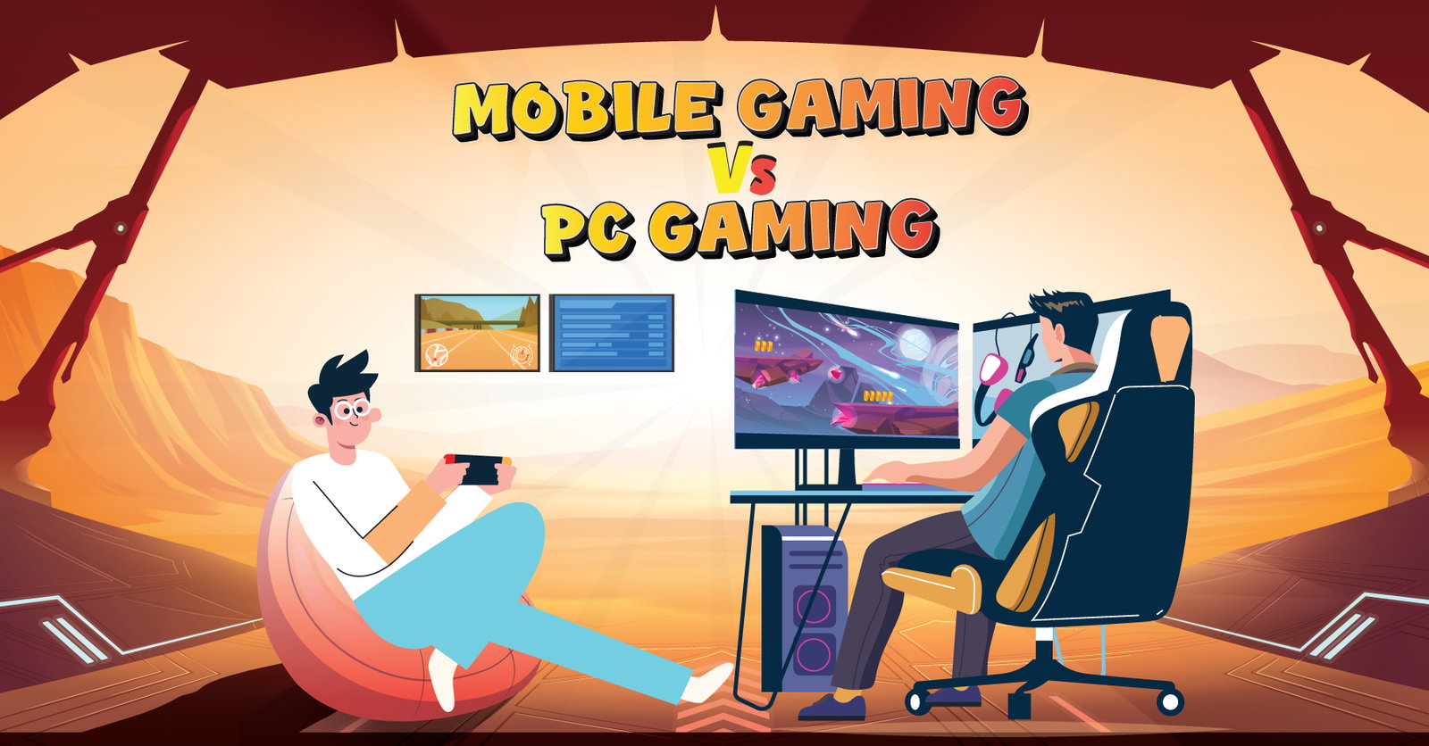 TechDogs-"Mobile Gaming Vs. PC Gaming: What's The Future?"