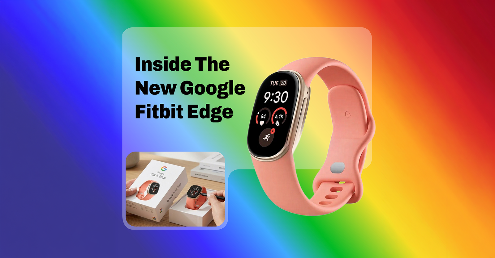 TechDogs-"Inside The New Google Fitbit Edge: 10 Things You Need To Know" TechDogs-"Inside The New Google Fitbit Edge: 10 Things You Need To Know"