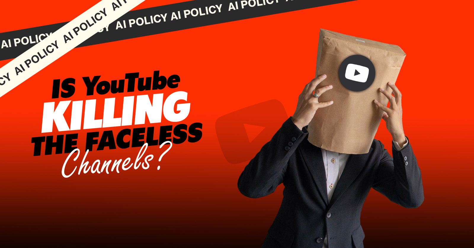 TechDogs-"Is YouTube Killing The Faceless Channels? New AI Policies Punish Faceless Creators" TechDogs-"Is YouTube Killing The Faceless Channels? New AI Policies Punish Faceless Creators"