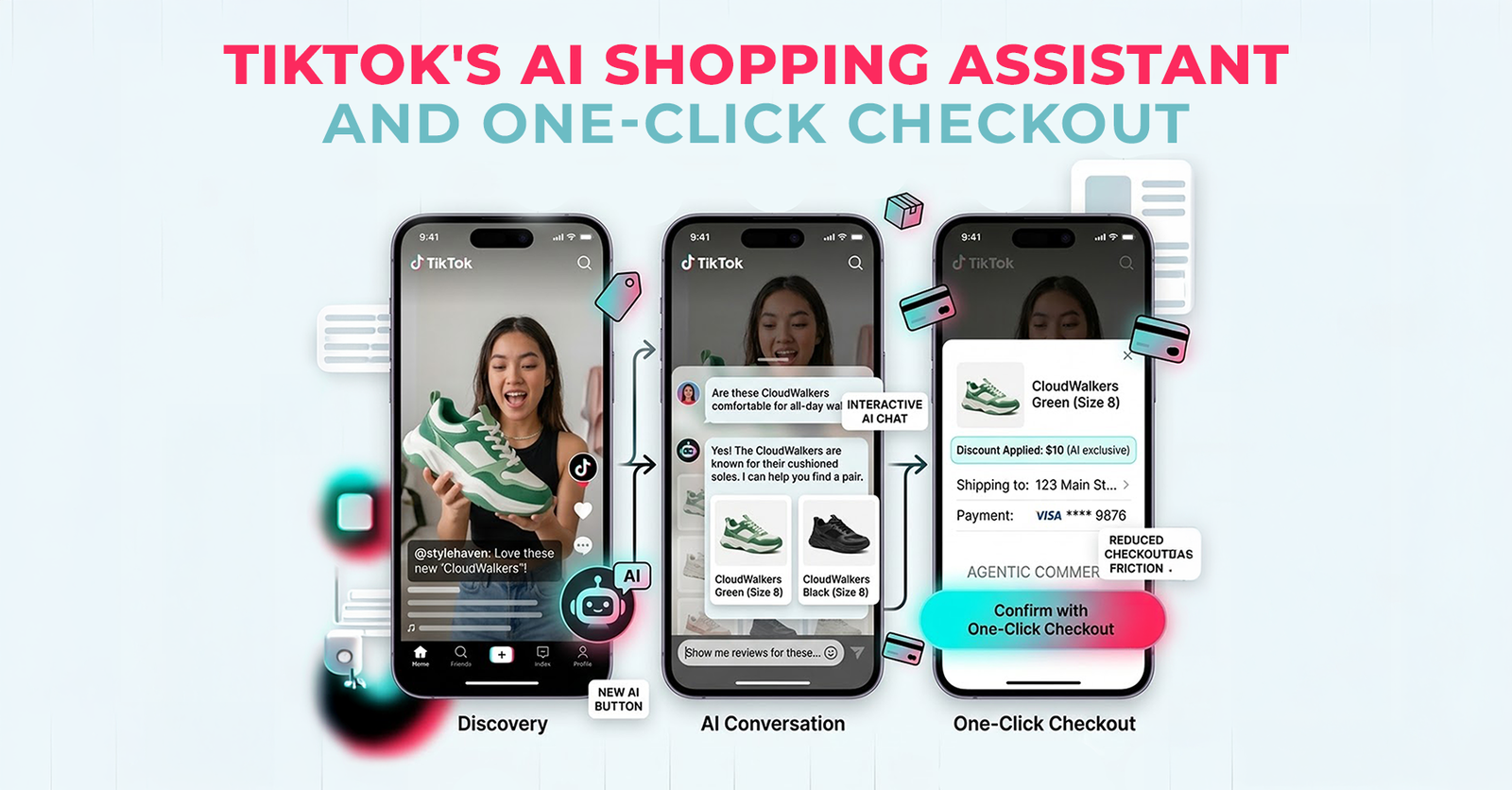 TechDogs-"TikTok Rolls Out AI Shopping Assistant: How One-Click Checkout Works" TechDogs-"TikTok Rolls Out AI Shopping Assistant: How One-Click Checkout Works"