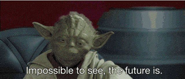 TechDogs-" What Are The Benefits Of Next-Generation Network?-"A GIF Showing Master Yoda Saying "Impossible To See, The Future Is"